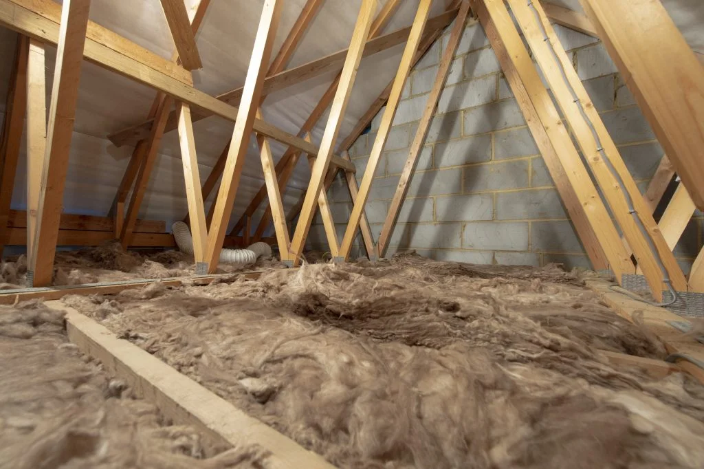 a well insulated attic to help keep it cool